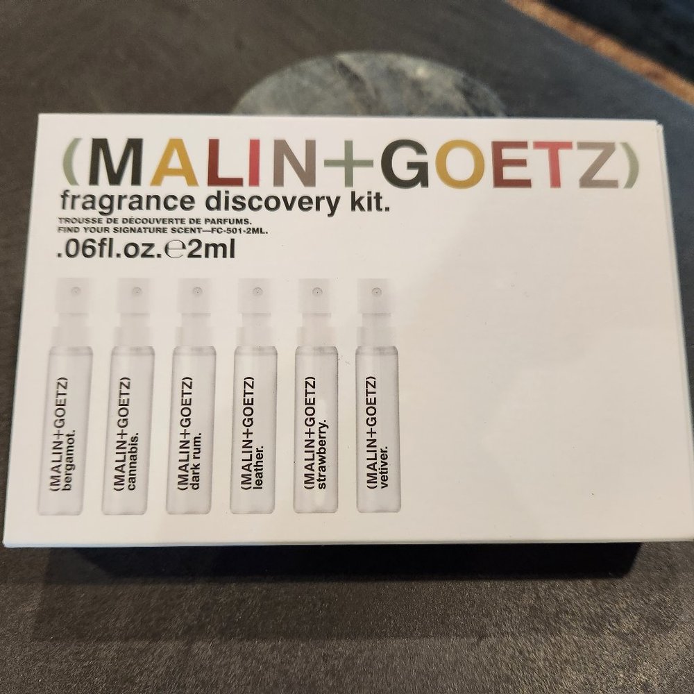 Malin + Goetz Fragrance Discovery Kit (Bergamot, Cannabis, Dark Rum, Leather)